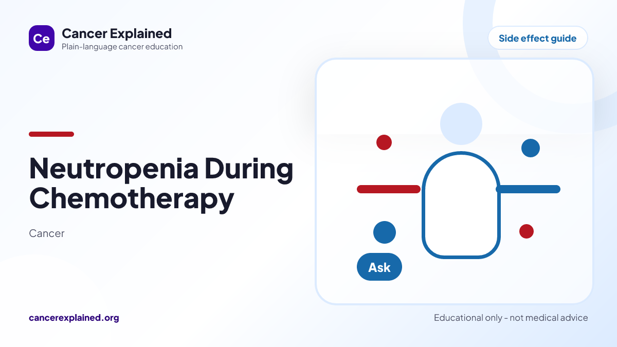 Visual summary for Neutropenia During Chemotherapy
