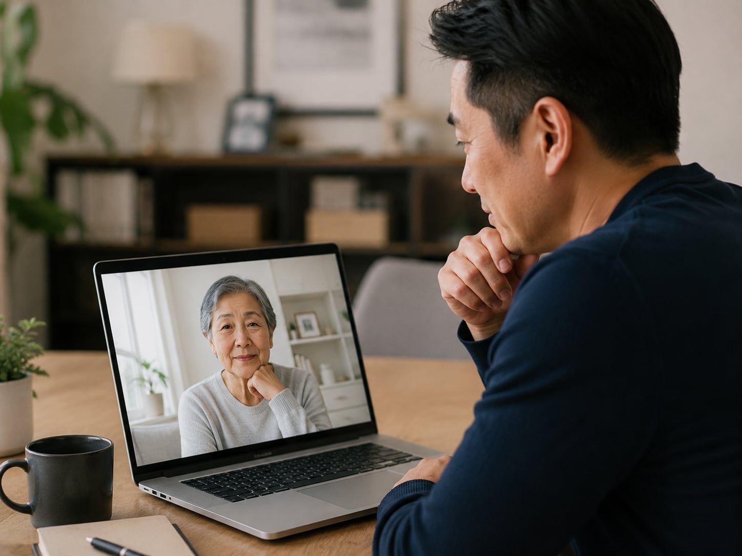 A patient, caregiver, or clinician engaged in an authentic care interaction related to prevention