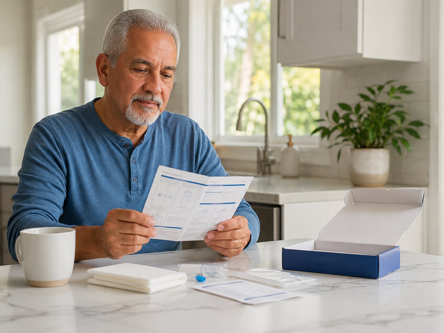 A patient, caregiver, or clinician engaged in an authentic care interaction related to symptoms