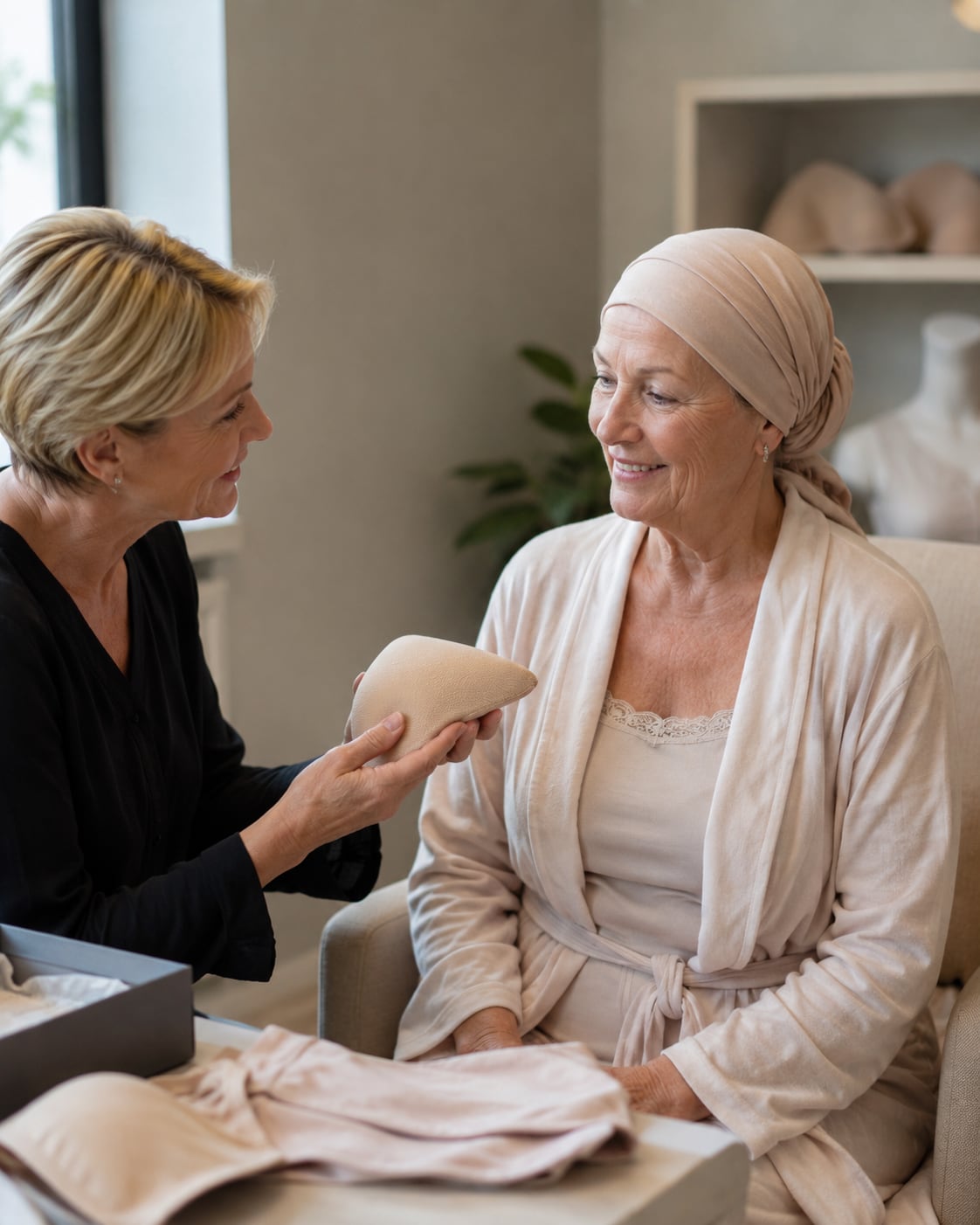 A patient, caregiver, or clinician engaged in an authentic care interaction related to symptoms